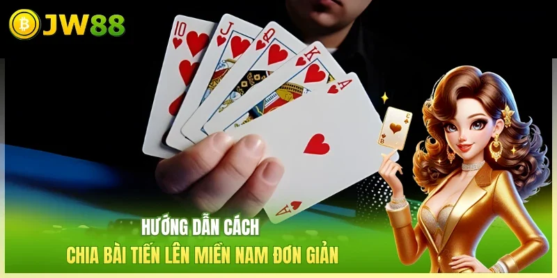 Hướng dẫn cách chia bài tiến lên miền nam đơn giản